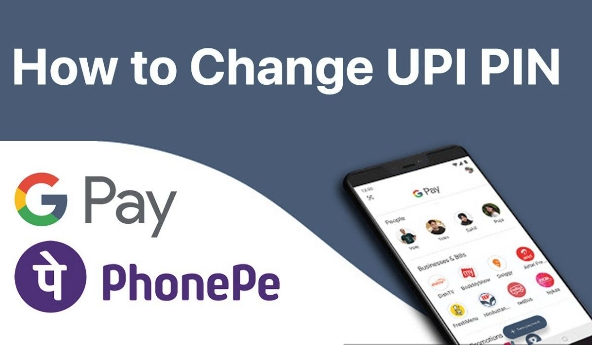 how to change upi pin